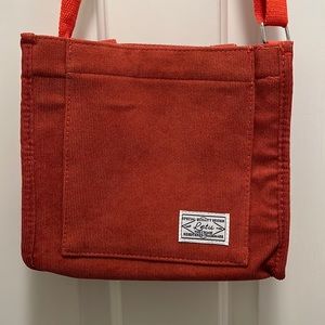 Corduroy Mini Tote / Crossbody Purse